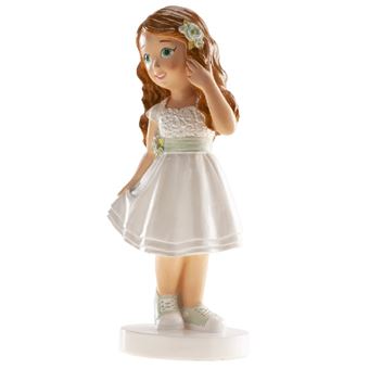 Picture of GIRL HOLY COMMUNION CAKE TOPPER ANA 15.8CM